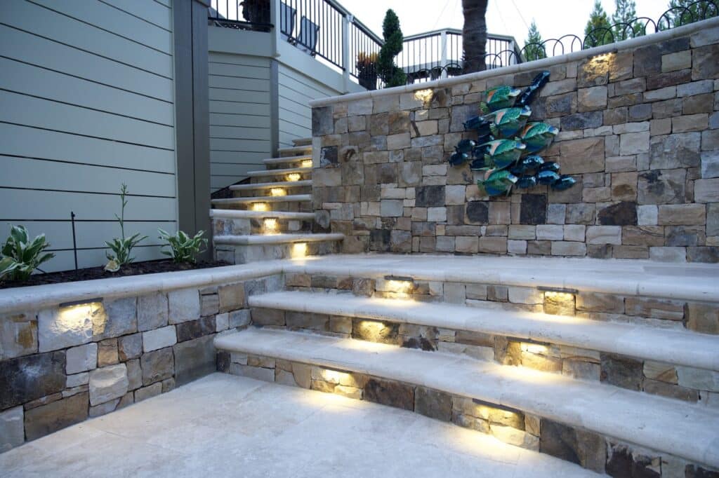 Outdoor Hardscape Lighting